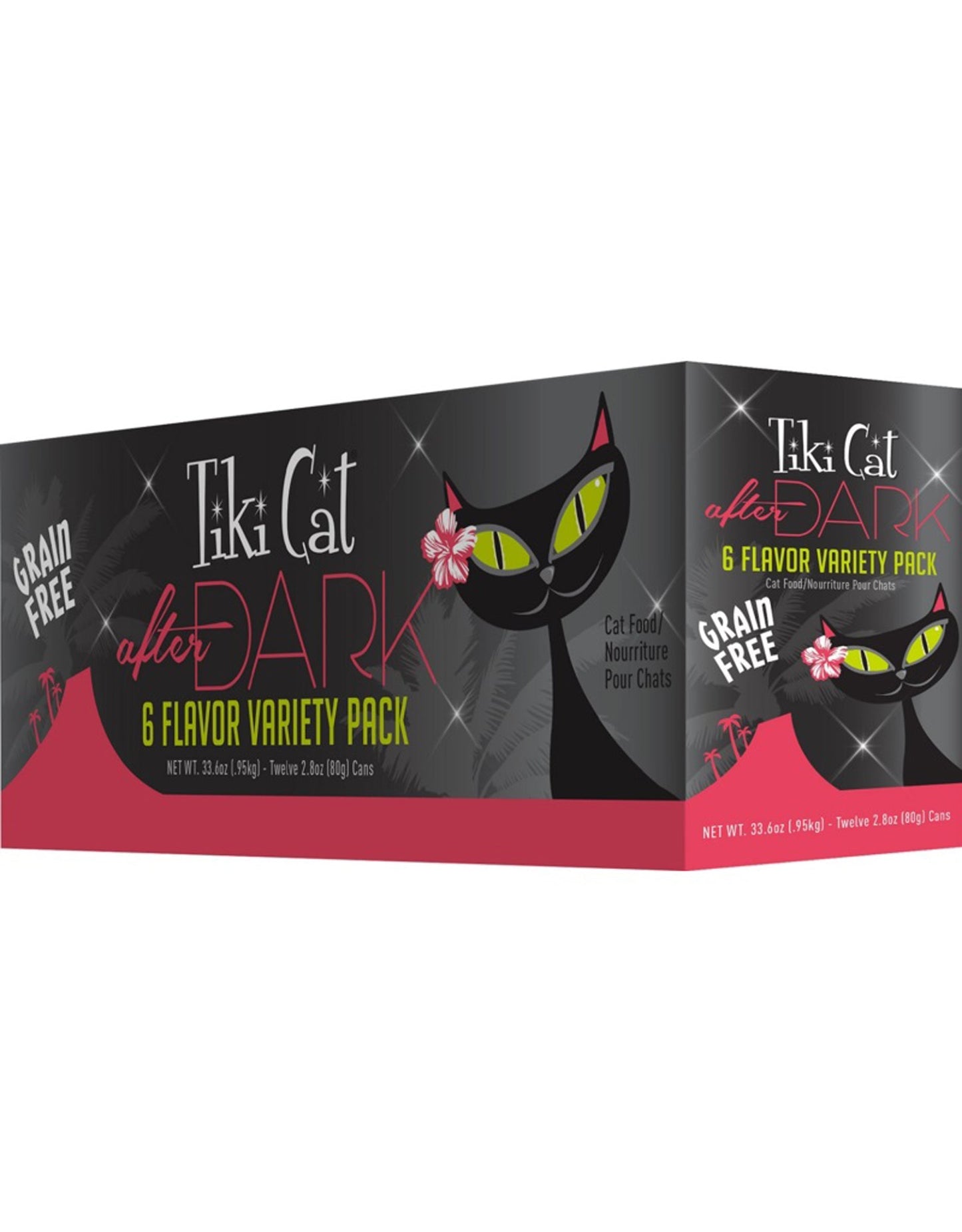 Tiki Pets Cat After Dark 2.8oz Variety Pack (Case Of 12)