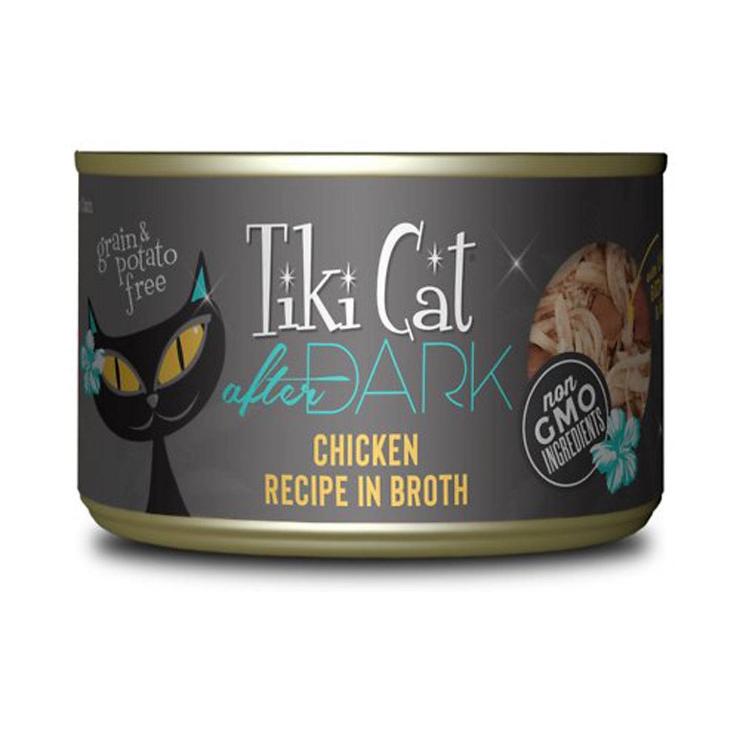 Tiki Pets Cat After Dark Chicken 5.5Oz (Case Of 8)