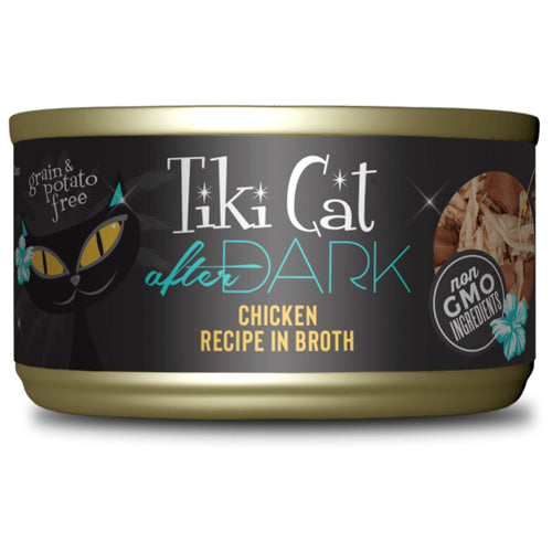 Tiki Pets Cat After Dark Chicken 2.8oz (Case Of 12)