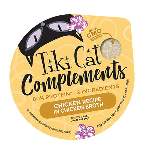 Tiki Pet Cat Complements Chicken 2.1Oz (Case Of 8)