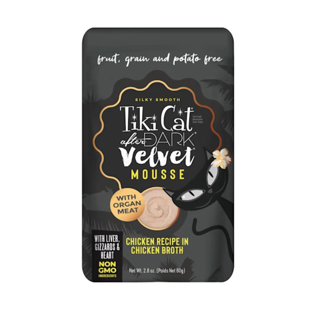 Tiki Pet Cat After Dark Mousse Chicken 2.8Oz