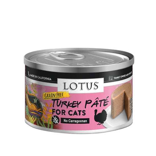 Lotus Cat Grain Free Turkey Pate 5.3Oz