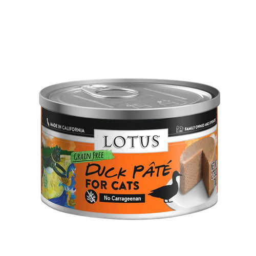 Lotus Cat Pate Grain Free Duck 2.75Oz