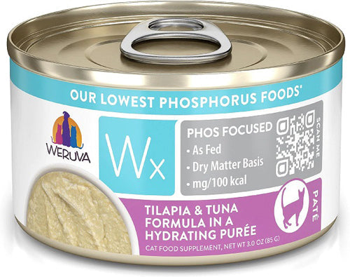 Weruva Cat Wx Tilapia & Tuna Puree 3Oz