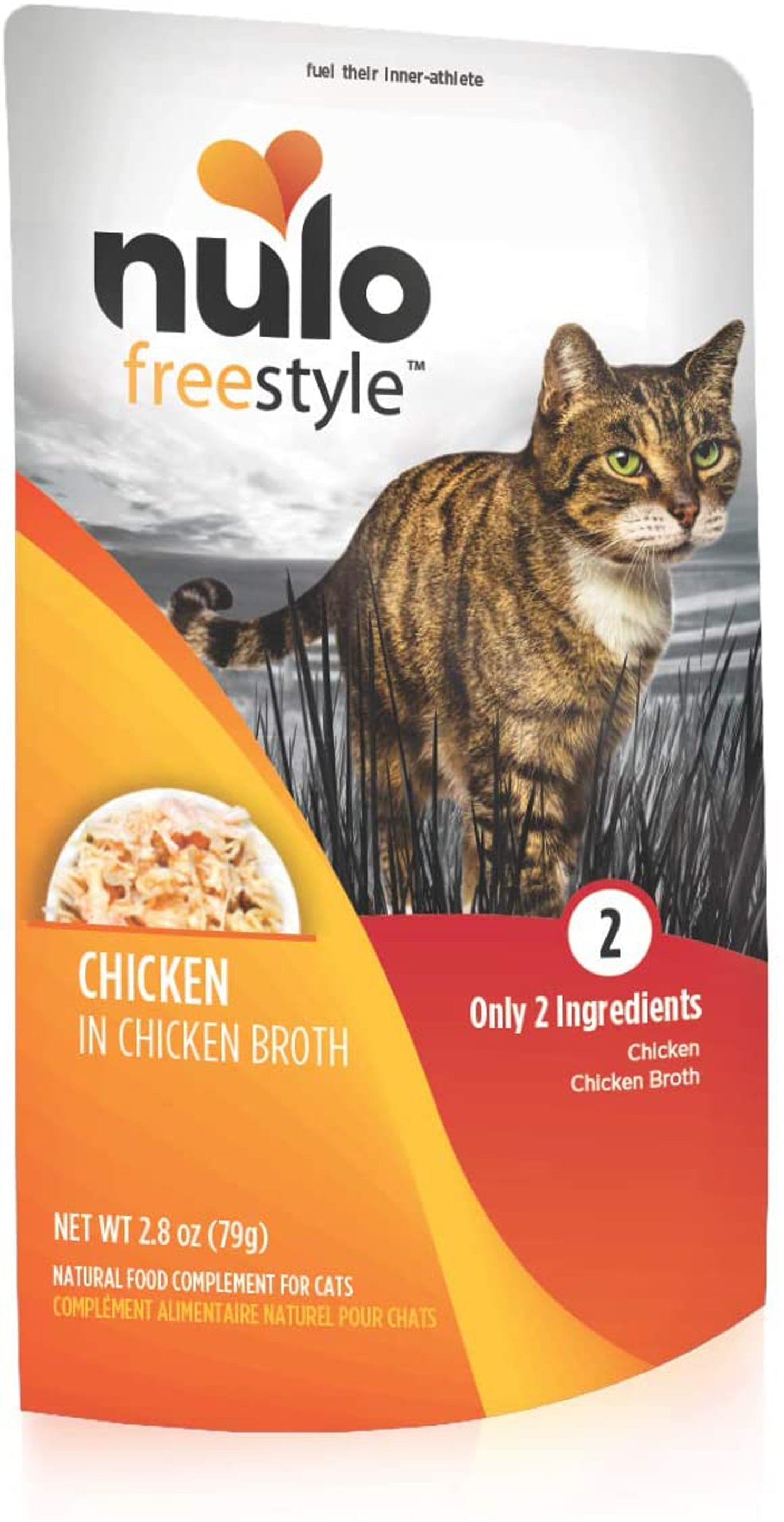 Nulo Chicken in Broth Pouch Cat Wet Food 2.8 oz 24 Pack