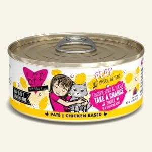 BFF Cat Play Chicken; Duck and Turkey Take a Chance Dinner 5.5oz. (Case Of 8)