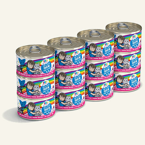 BFF Cat OmgTuna and Chicken Chase Me Dinner in Gravy 3oz, Pouch (Case Of 12)