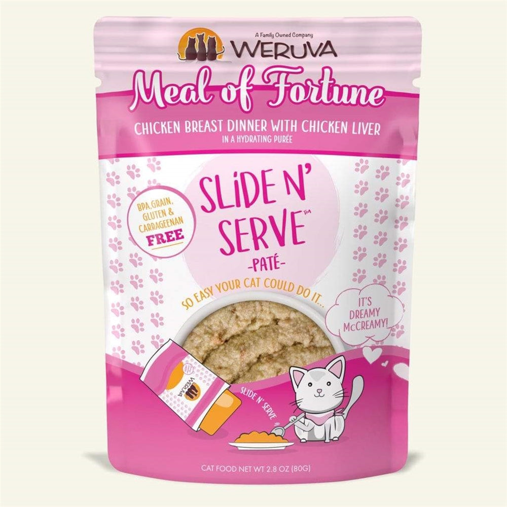 Weruva Cat Pates Meal of Fortune Chicken Breast Dinner With Chicken Liver 2.8oz (Case Of 12)
