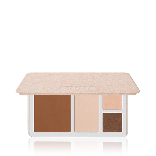 Lune+Aster Daylight Face & Eye Palette- All-in-one palette features four curated nude shades for face and eye to create an effortless natural-looking glow