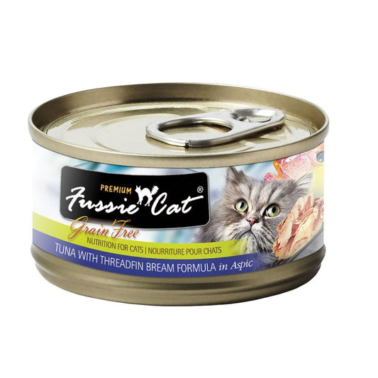 Fussie Cat Premium Tuna Thrdfinbream In Aspic 2.8oz/24 Can