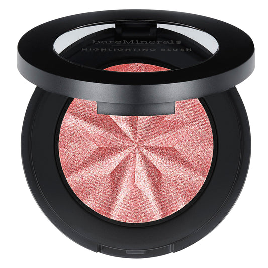 bareMinerals Gen Nude Highlighting Blush, 2-in-1 Blush + Highlighter Hybrid, Silky Blendable Makeup, All-Day Wear, Talc Free, Vegan