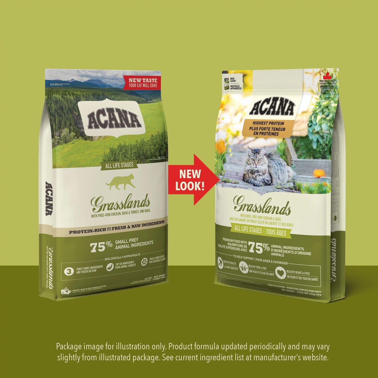 Acana Super Premium Cat Food Grasslands Recipe