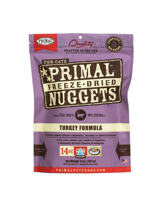 Feline Turkey Formula Freeze-Dried Nuggets