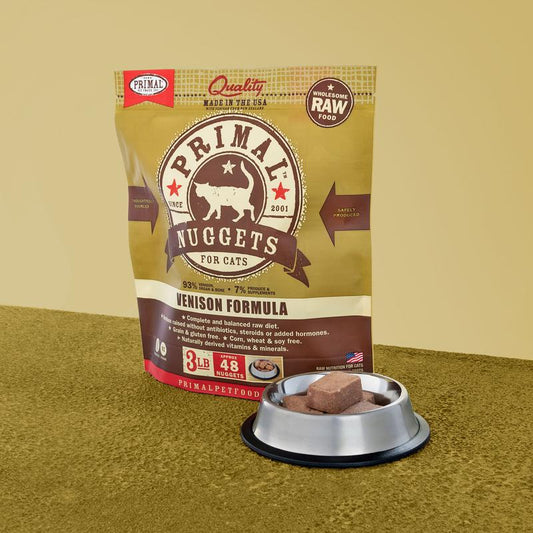 Primal Nuggets Raw Venison for Cats *SPECIAL ORDER*