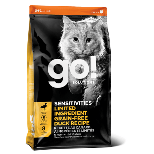 GO! SENSITIVITIES Limited Ingredient Grain Free Duck for cats