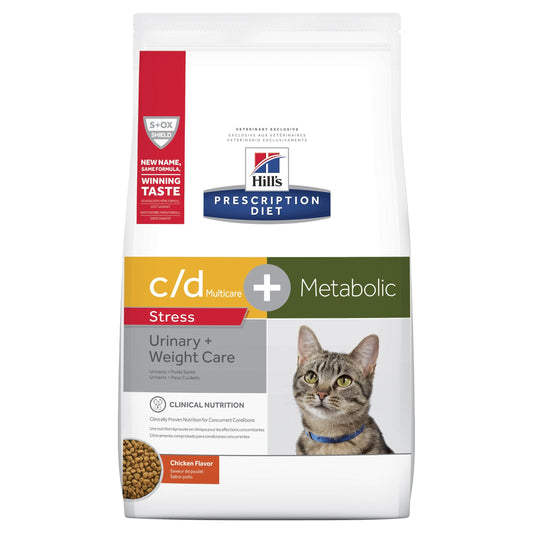 Hills Prescription Diet Cat c/d Multicare Stress + Metabolic Dry Food 2.8kg
