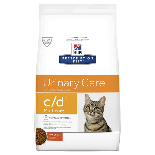 Hills Prescription Diet Cat c/d Multicare Urinary Care Dry Food 3.85kg