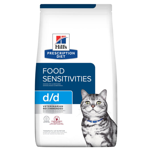 Hills Prescription Diet Cat d/d Skin/Food Sensitivities Dry Food 1.6kg