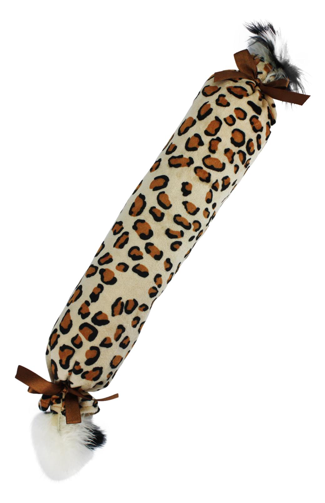 Multipet Katz Kuddlerz Safari Jumbo Crinkle Catnip Plush Cat Kicker Toys - Giraffe, Zebra, Leopard, & Cheetah Prints - Aura In Pink Inc.