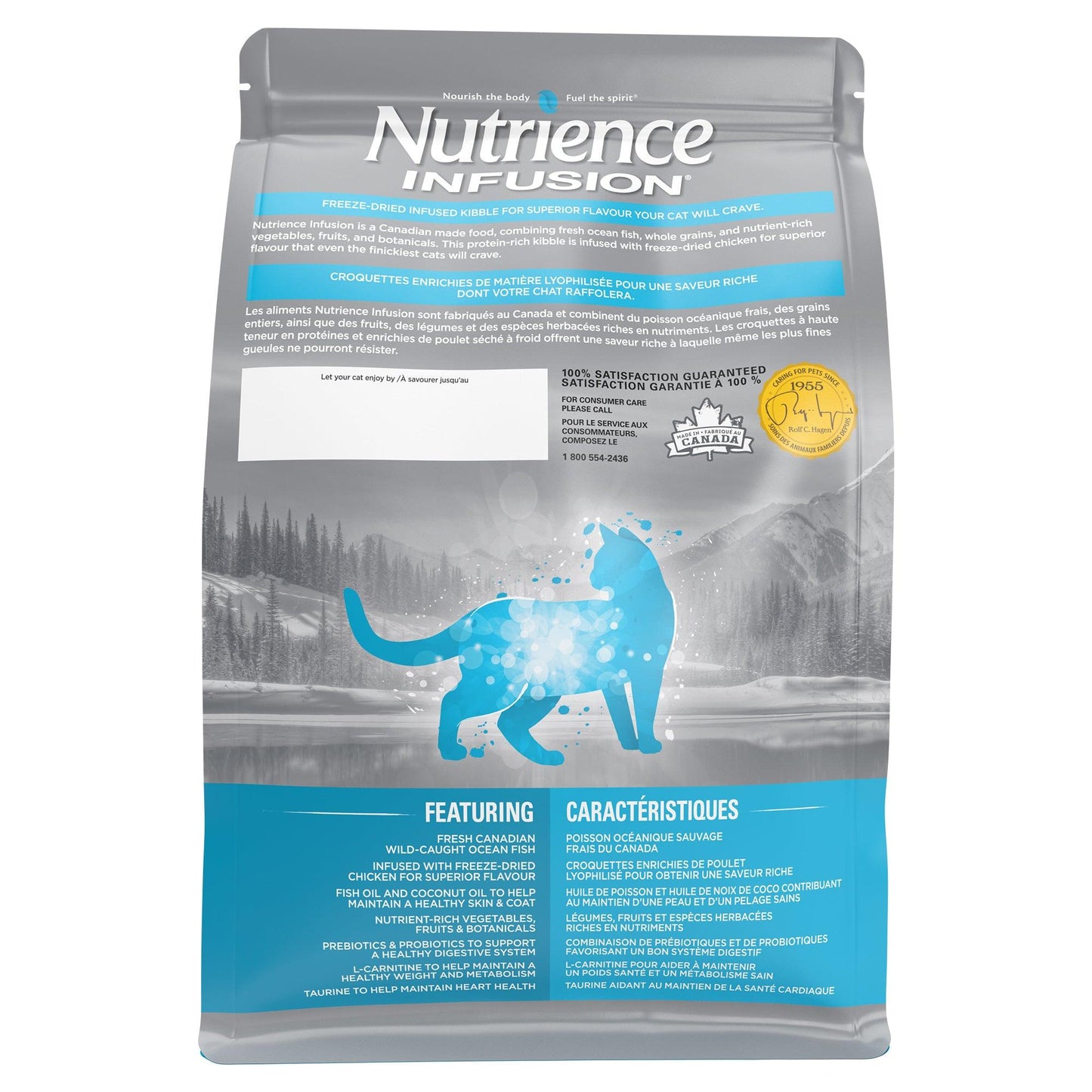 Nutrience Infusion Cat Food Indoor Adult Ocean Fish