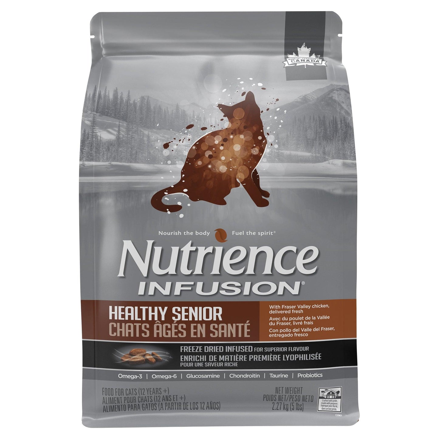 Nutrience Infusion Cat Food Healthy Senior Chicken Recipe