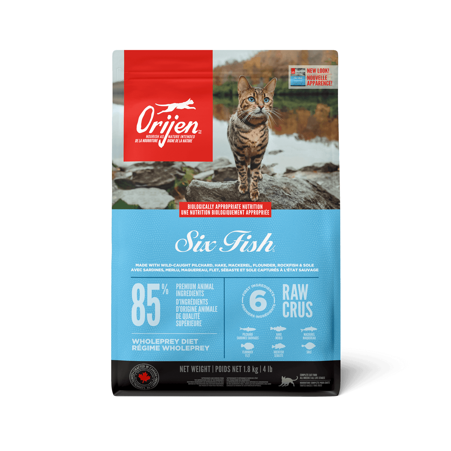 Orijen Six Fish Dry Cat Food Recipe