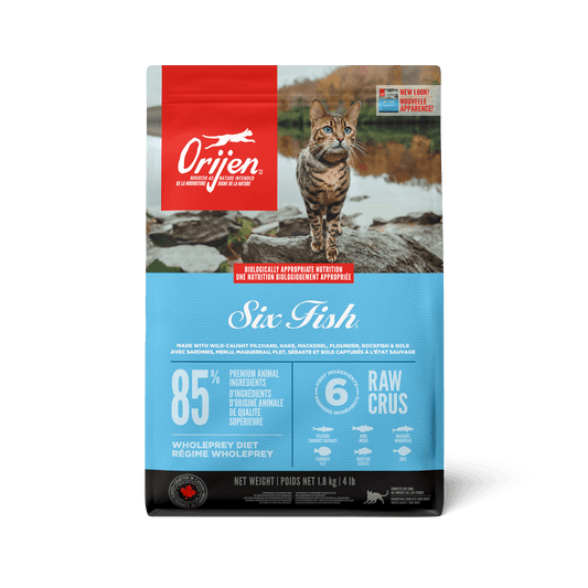 Orijen Six Fish Dry Cat Food Recipe
