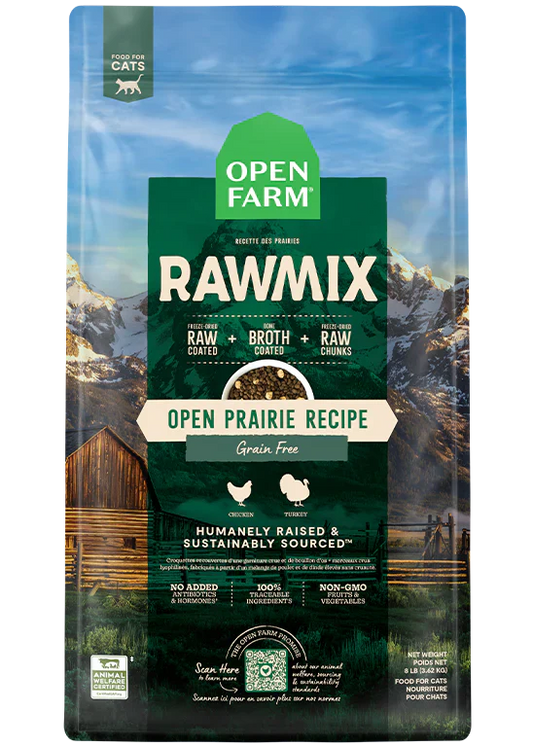 Open Farm Cat RawMix Grain Free Open Prairie
