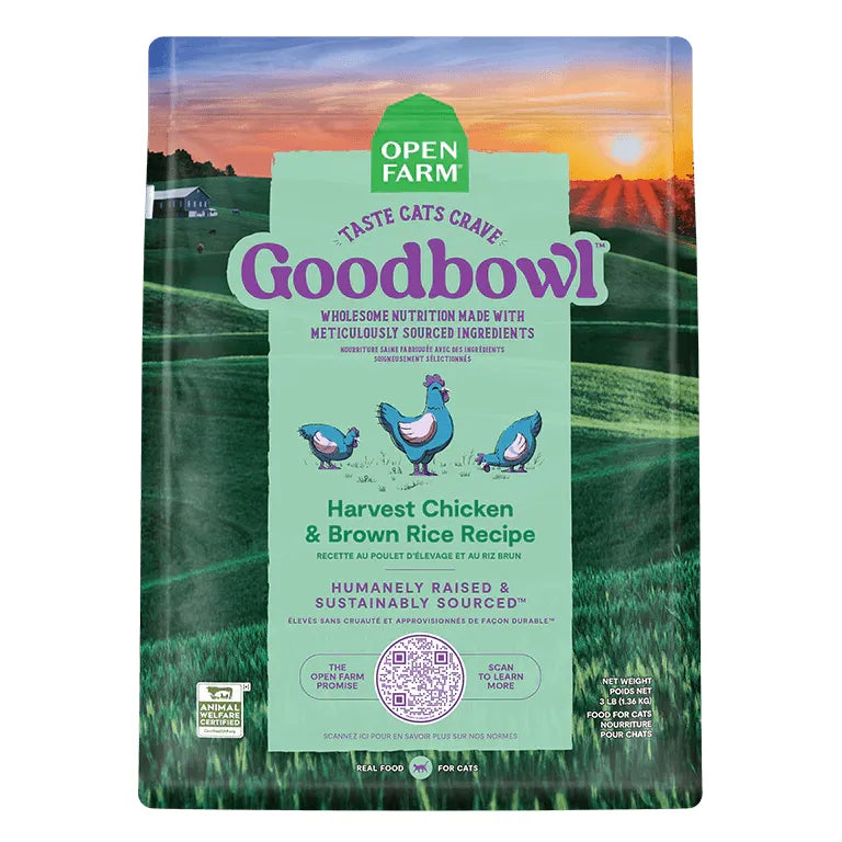 Open Farm GoodBowl Harvest Chicken & Brown Rice Recipe for Cats