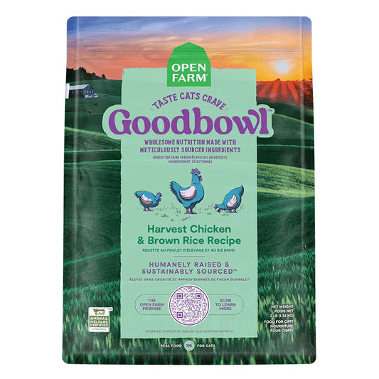 Open Farm GoodBowl Harvest Chicken & Brown Rice Recipe for Cats