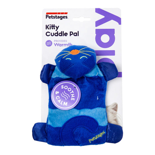 Petstages Kitty Cuddle Pal Plush Soothing Warmth Microwaveable Pouch Cat Toy