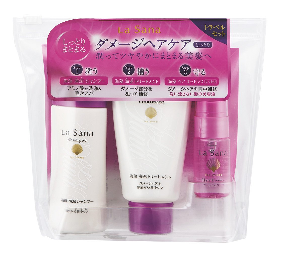 Yamasaki Japan Damaged Hair Care Travel Set 5 Days
