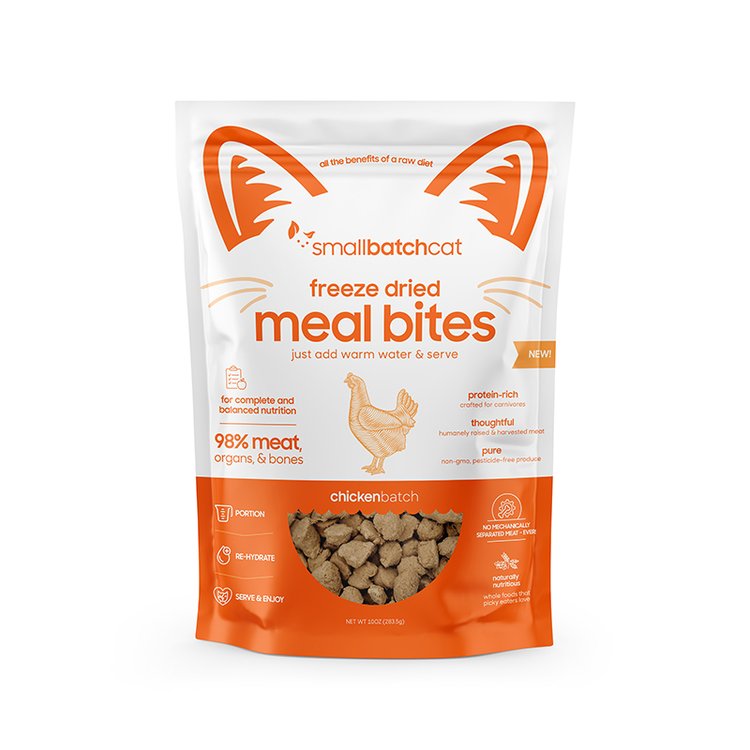SmallBatch | Freeze Dried Meal Bites for Cats - 10oz