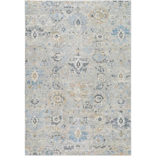 Avellino AVL-2308 Rug-  Beige, Blue, Gray