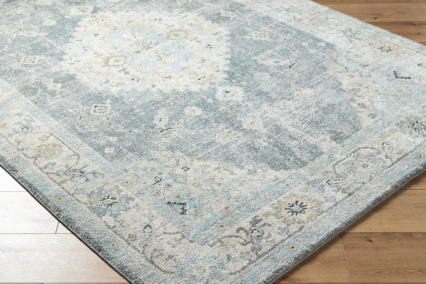 Avellino AVL-2315 Rug-  Beige, Blue, Gray