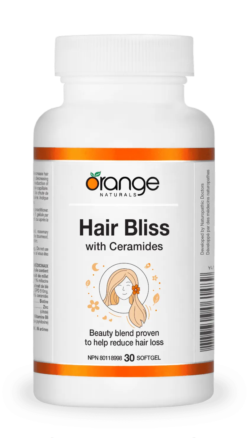 Orange Naturals Hair Bliss with Ceramides (30 Softgels)