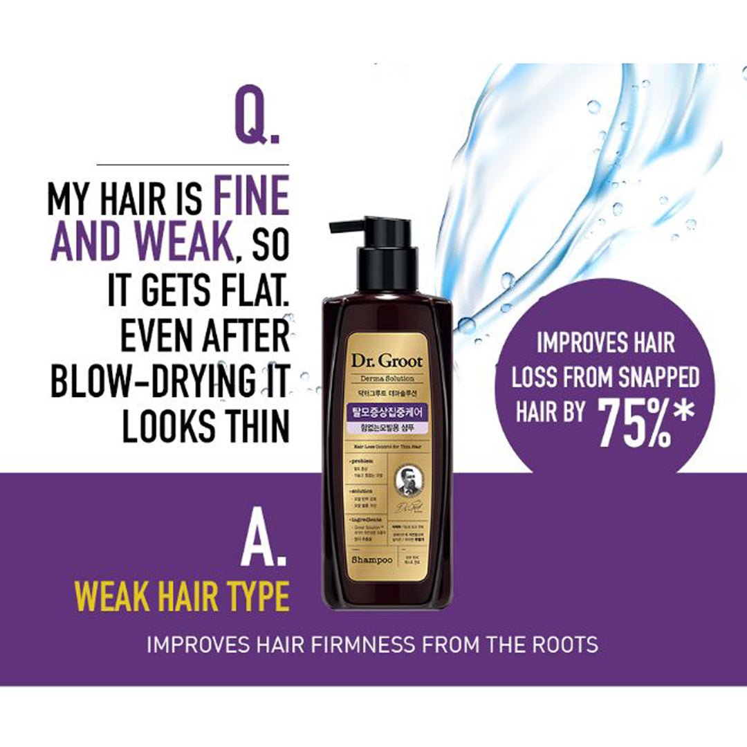 [DR.GROOT] BUNDLE OF 2,3,5 CLEARANCE SALES Anti Hair Loss Treatment For Damaged Hair 300ml