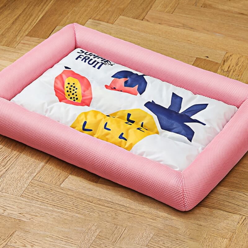 Square Refreshing Cozy Dog & Cat Bed