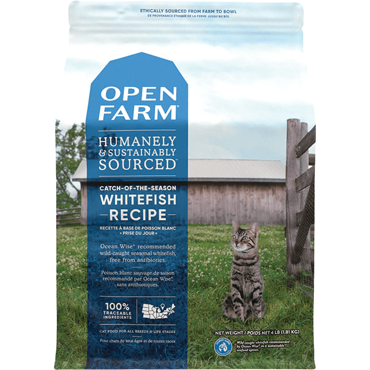 Open Farm Cat Food Catch of the Season Whitefish Recipe