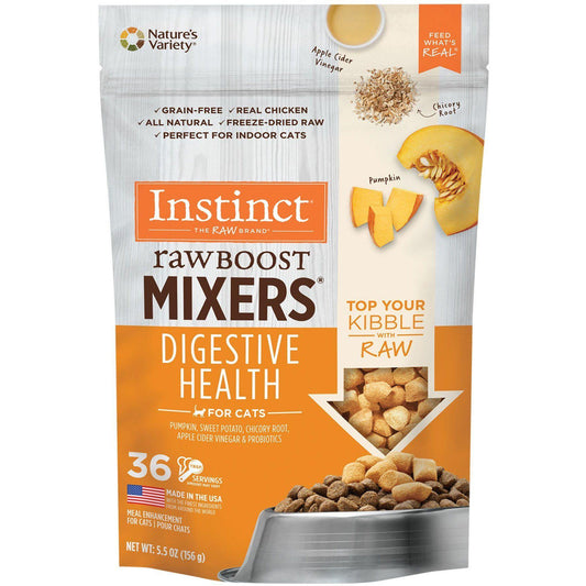 Instinct Cat Raw Boost Freeze Dried Mixers Digestive Health