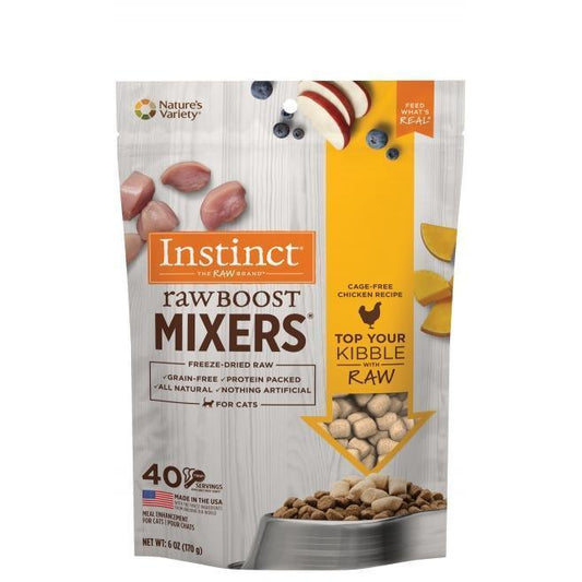 Instinct Cat Raw Boost Freeze Dried Mixers Chicken