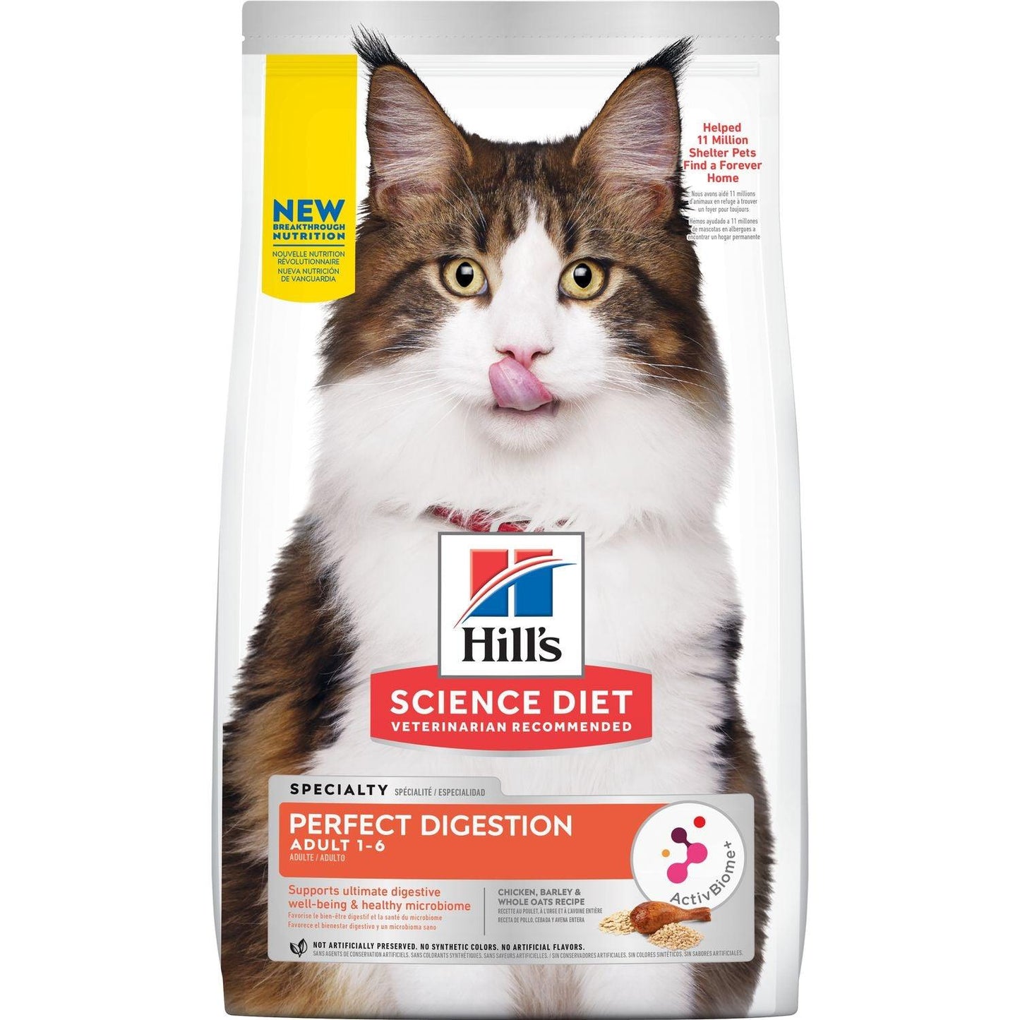 Hill's Science Diet Adult Perfect Digestion Cat Food