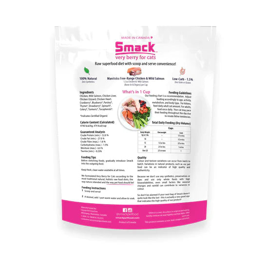 Smack Cat Very Berry Dehydrated Raw